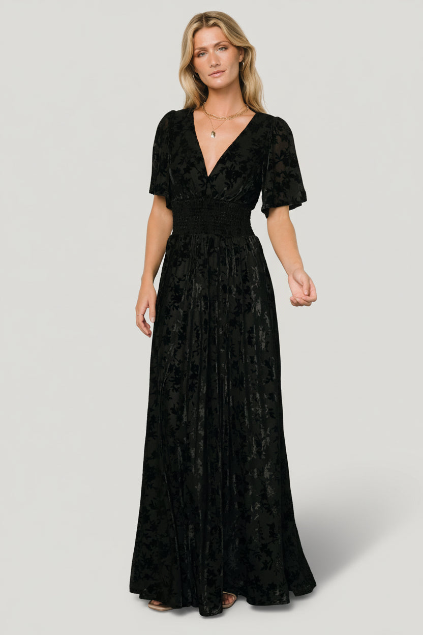 Baltic Born - Veronica Velvet Maxi Dress