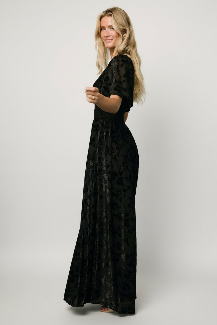 Baltic Born - Veronica Velvet Maxi Dress
