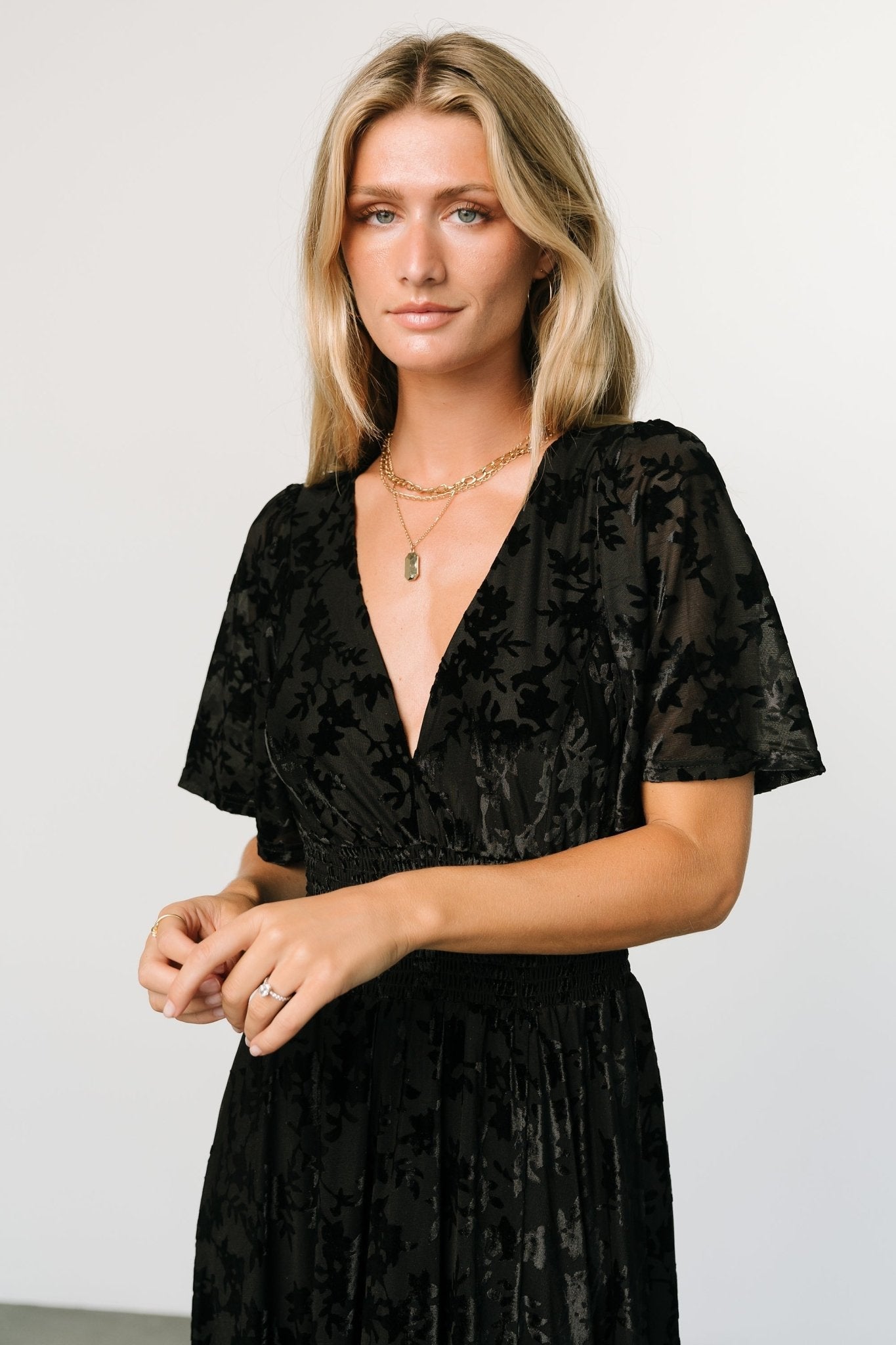 Baltic Born - Veronica Velvet Maxi Dress