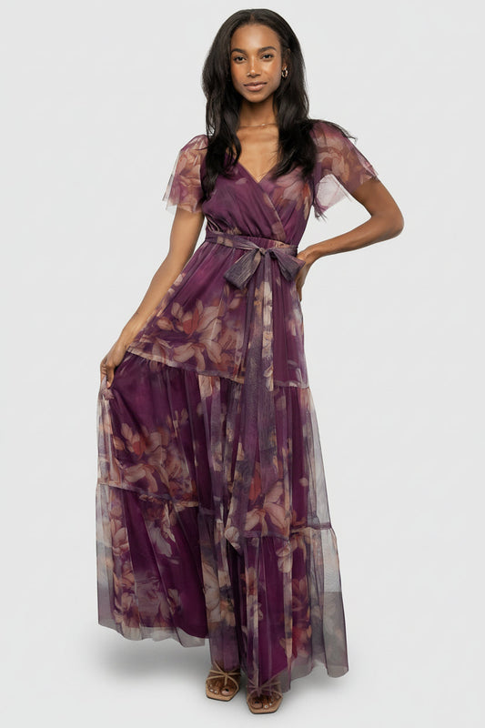 Baltic Born - Nicola Tulle Maxi Dress