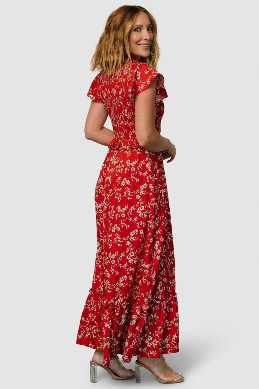 Baltic Born - Orla Ruffle Maxi Dress