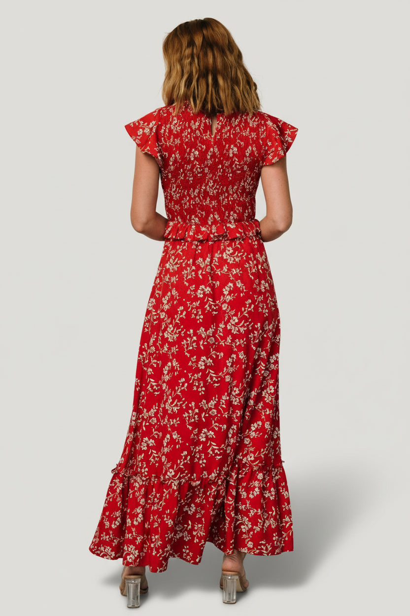 Baltic Born - Orla Ruffle Maxi Dress