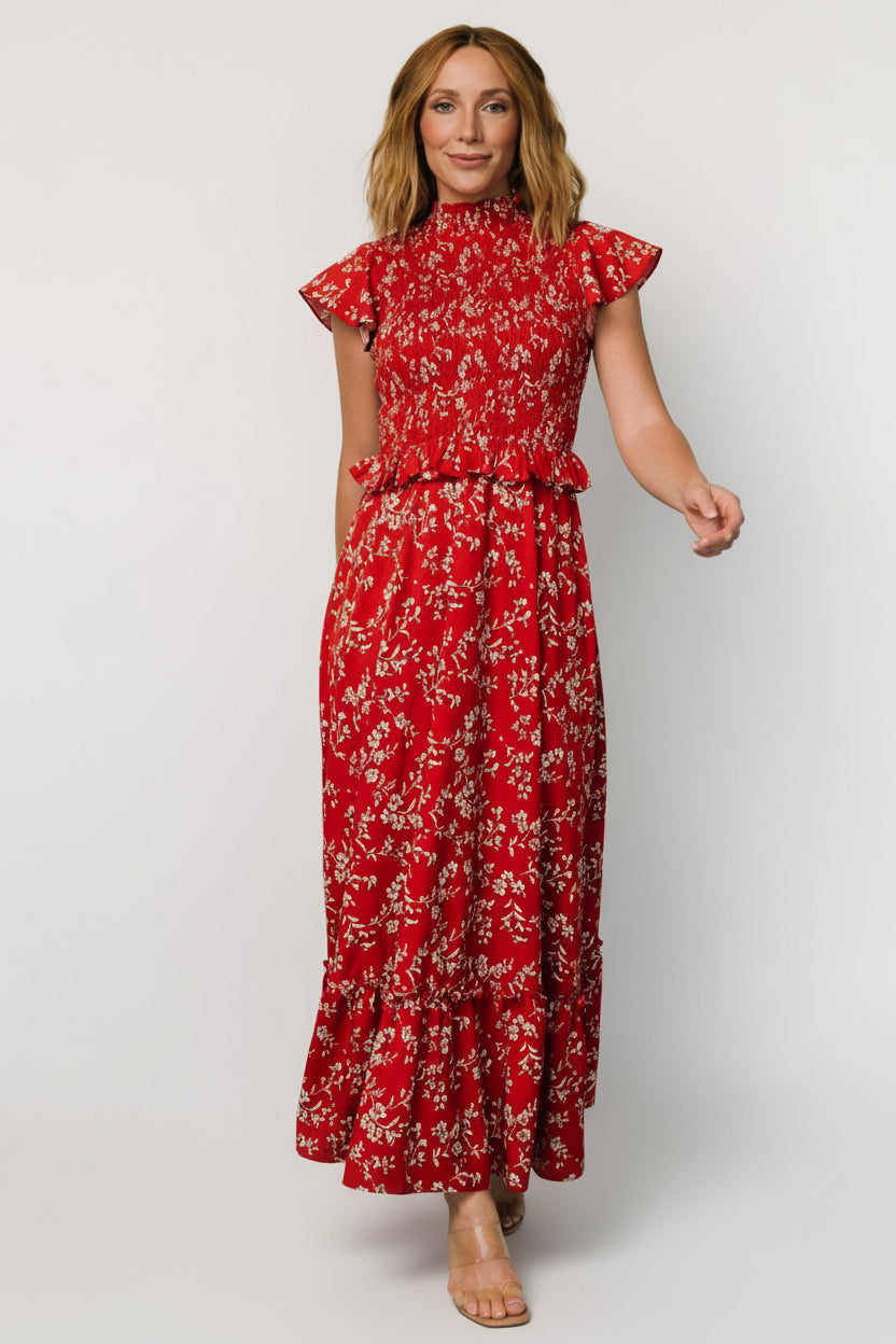 Baltic Born - Orla Ruffle Maxi Dress