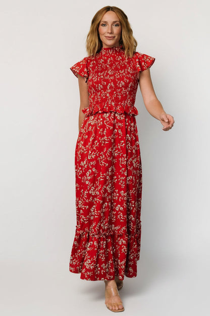 Baltic Born - Orla Ruffle Maxi Dress