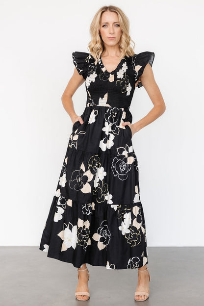 Baltic Born - Ranchero Smocked Maxi Dress