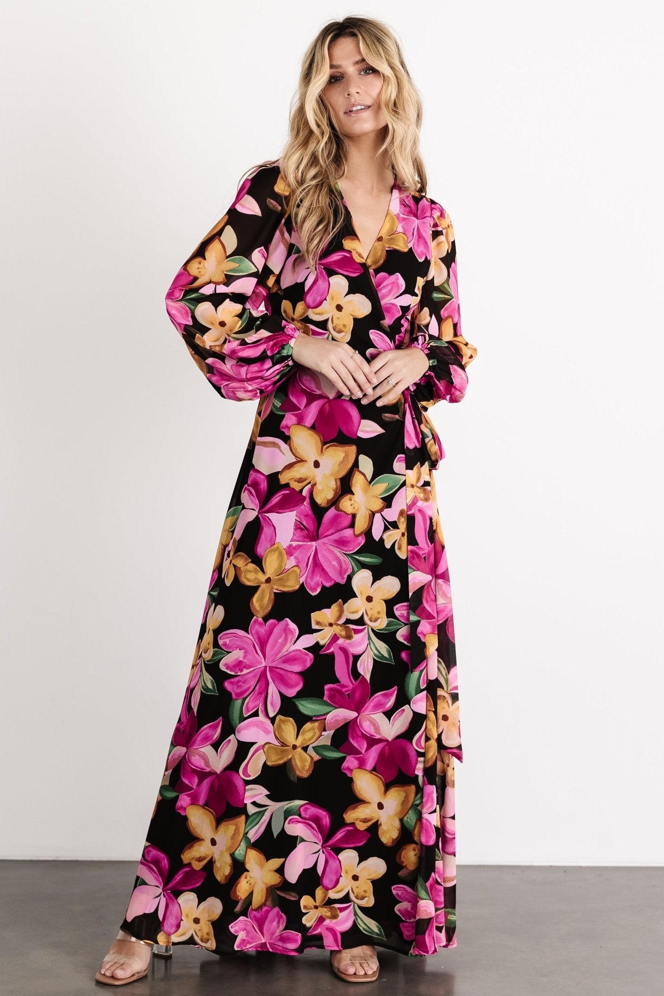 Baltic Born - Katinka Wrap Maxi Dress