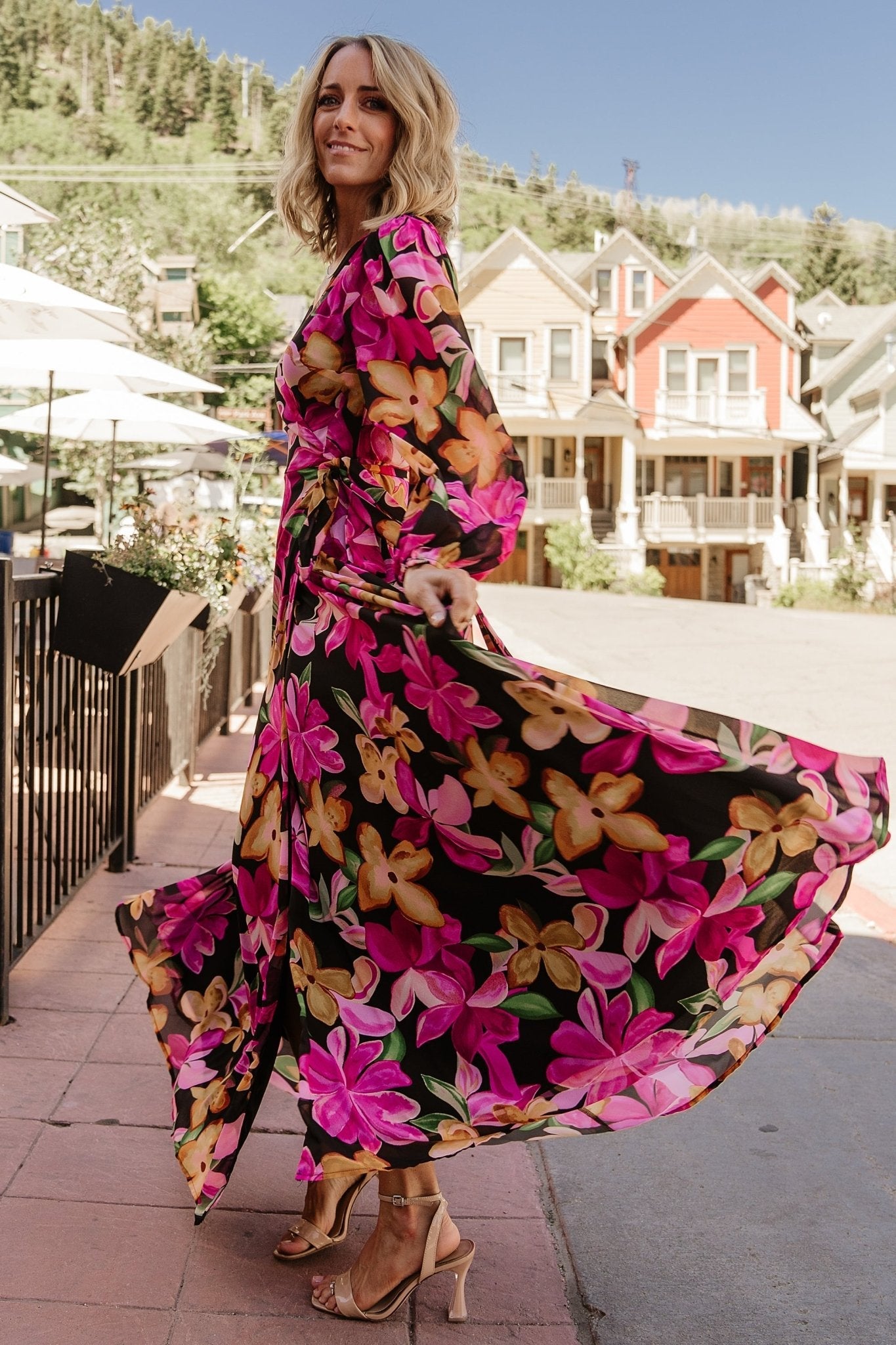 Baltic Born - Katinka Wrap Maxi Dress