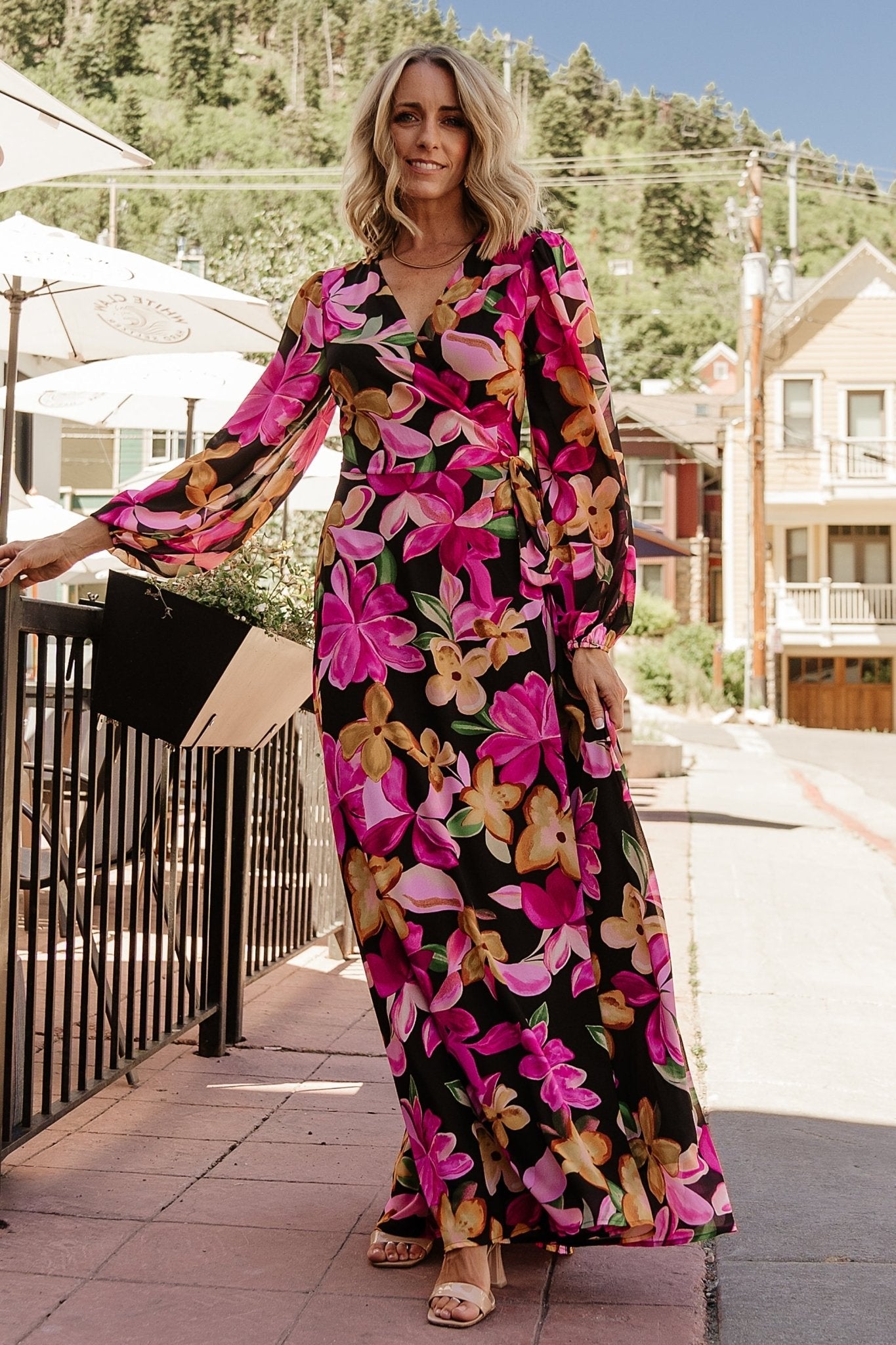 Baltic Born - Katinka Wrap Maxi Dress