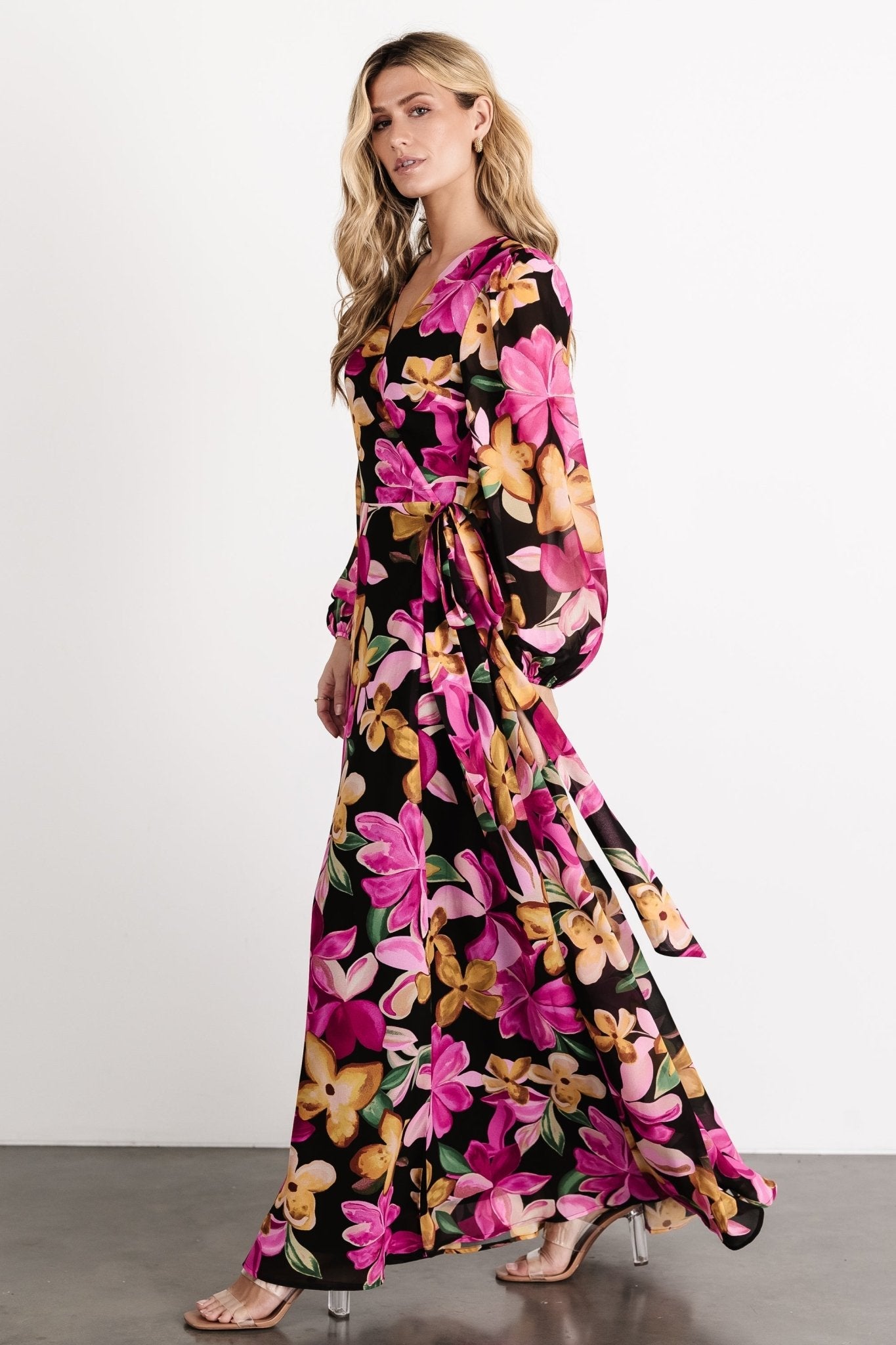 Baltic Born - Katinka Wrap Maxi Dress