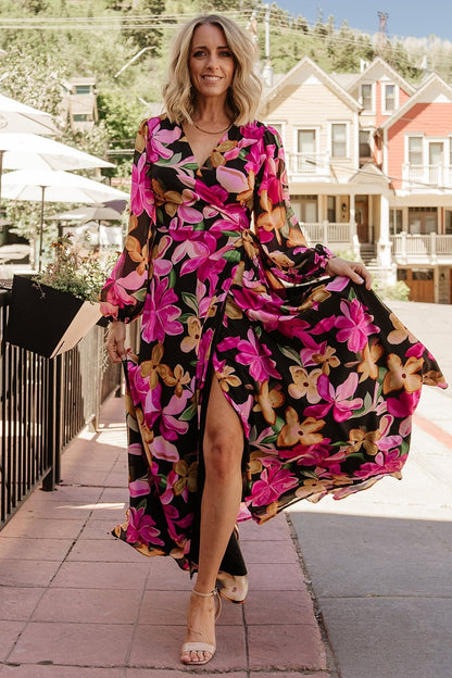 Baltic Born - Katinka Wrap Maxi Dress