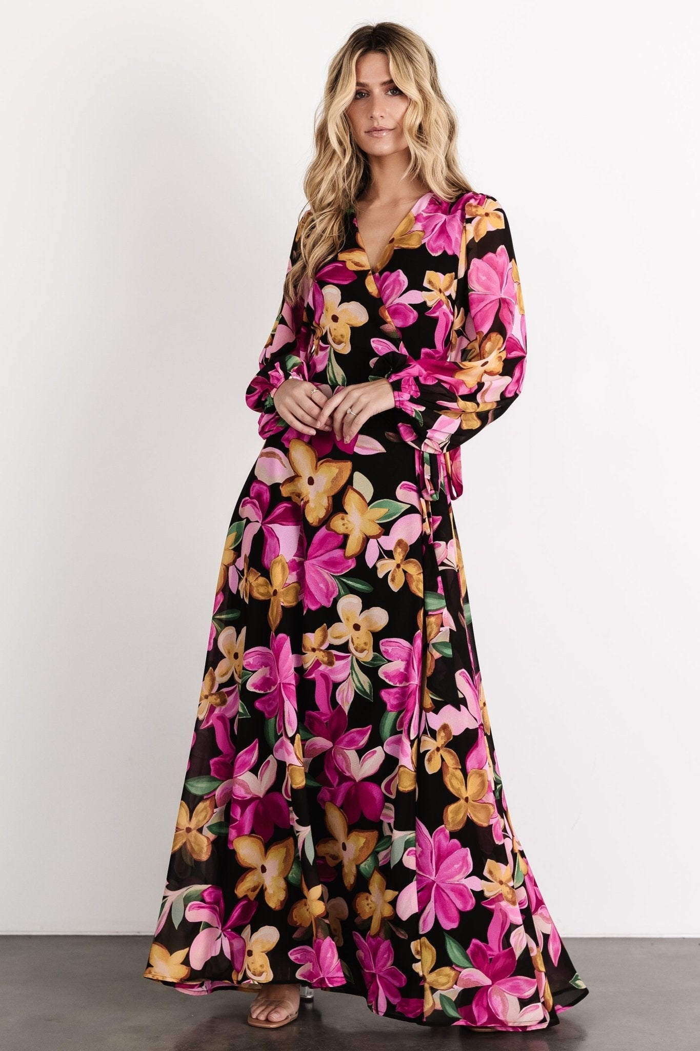 Baltic Born - Katinka Wrap Maxi Dress