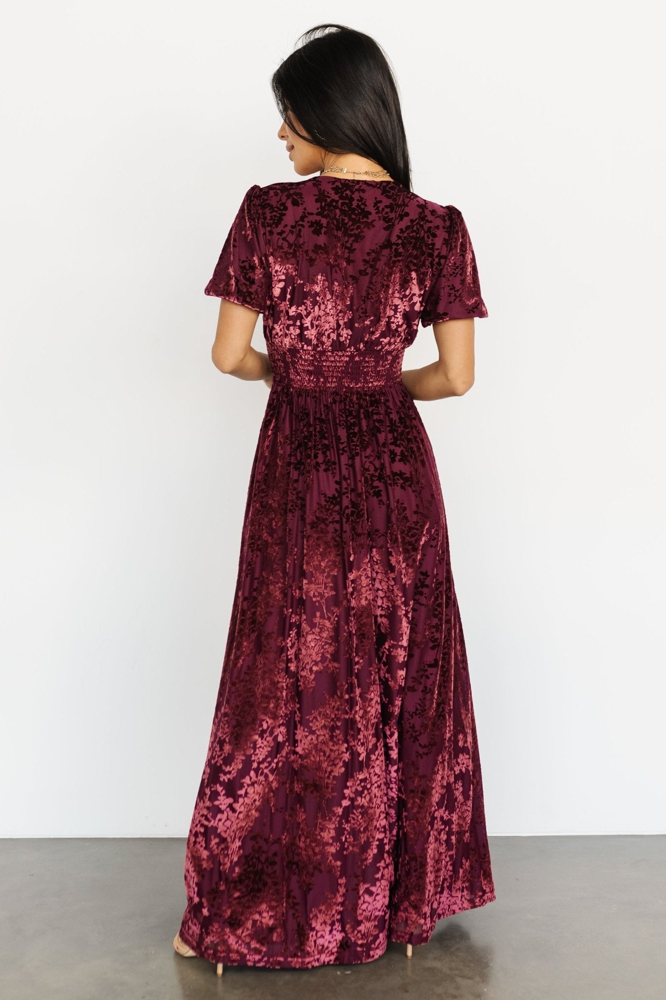 Baltic Born - Leslie Velvet Maxi Dress