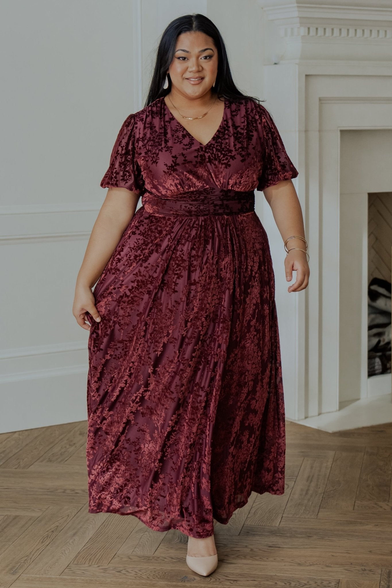 Baltic Born - Leslie Velvet Maxi Dress
