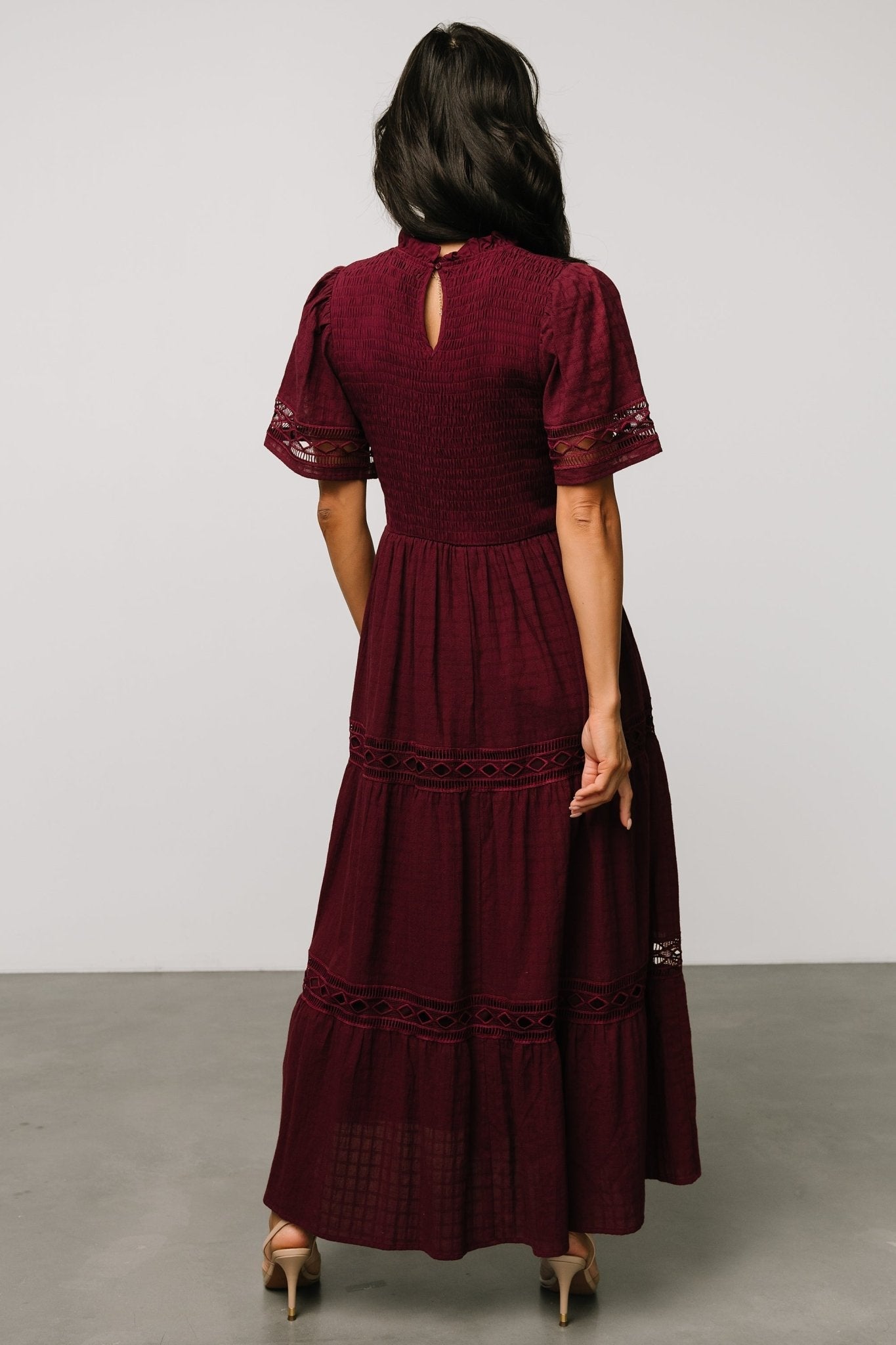 Baltic Born - Loveland Geo Lace Maxi Dress