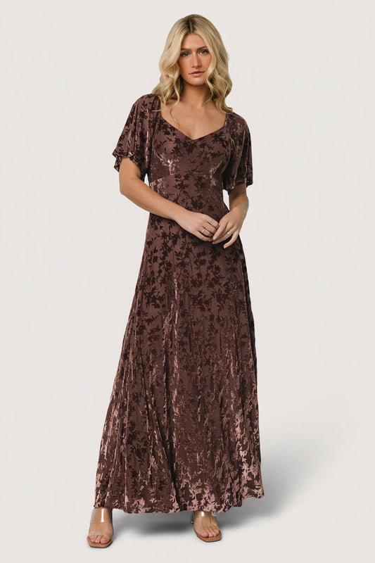 Baltic Born - Everley Velvet Maxi Dress