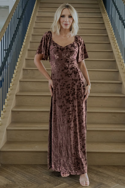 Baltic Born - Everley Velvet Maxi Dress
