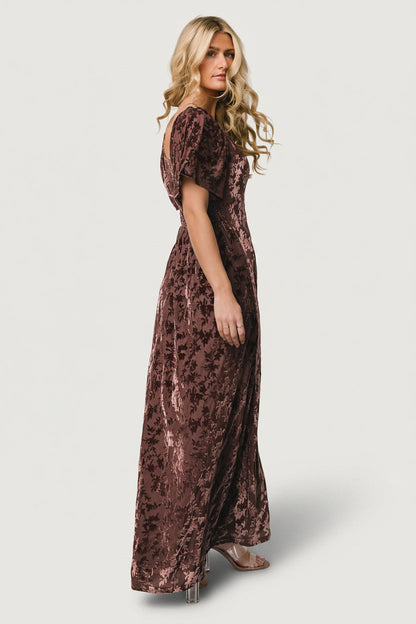 Baltic Born - Everley Velvet Maxi Dress
