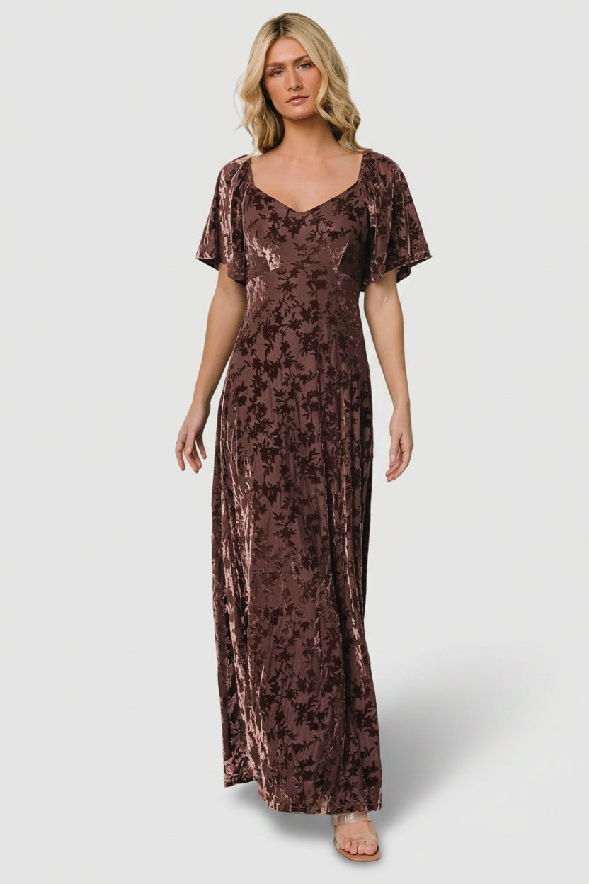 Baltic Born - Everley Velvet Maxi Dress
