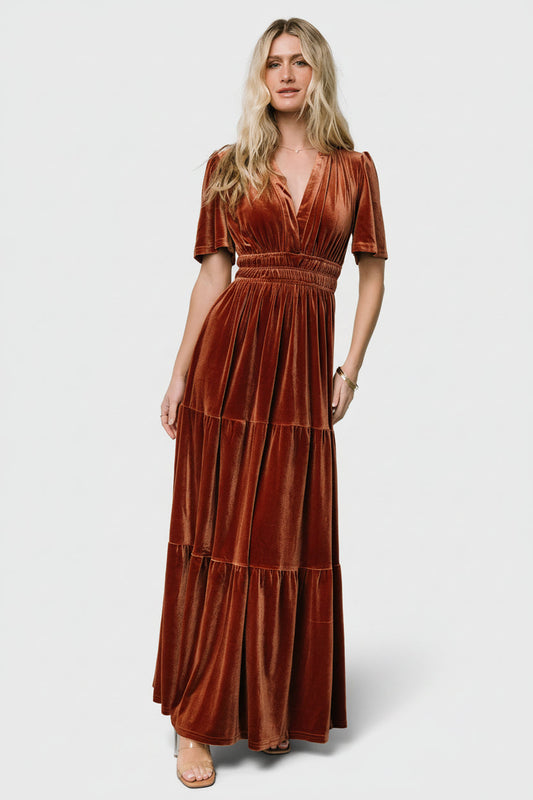 Baltic Born - Artemis Velvet Maxi Dress
