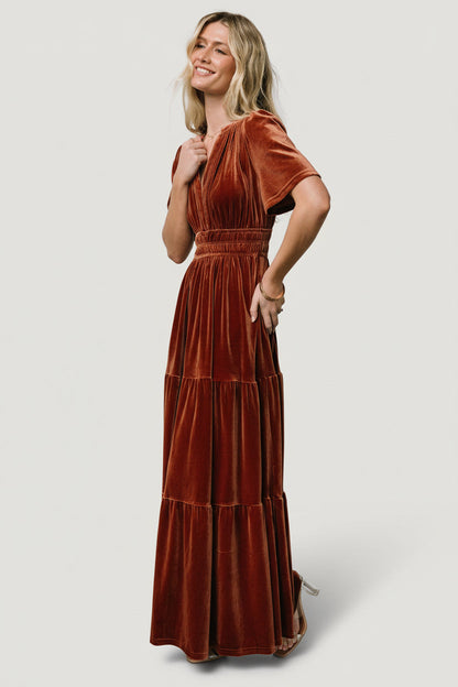 Baltic Born - Artemis Velvet Maxi Dress