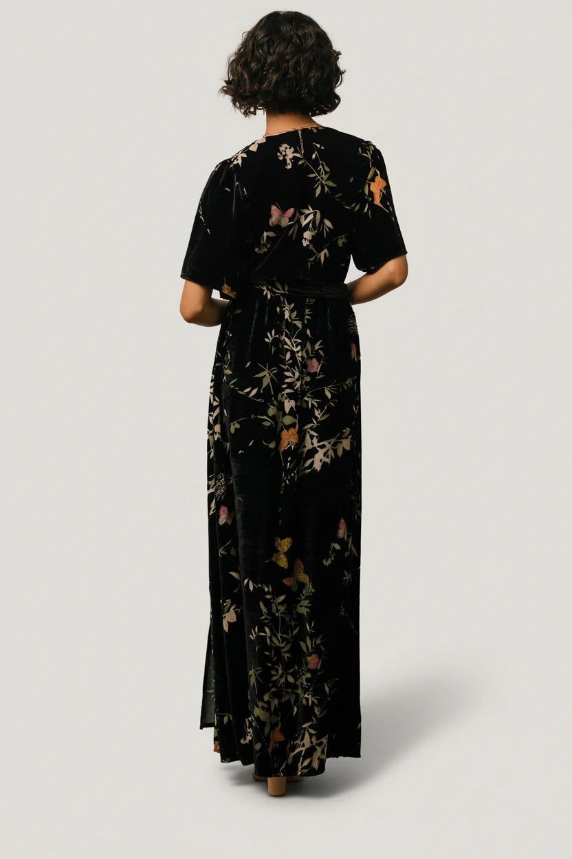 Baltic Born - Uma Velvet Maxi Dress