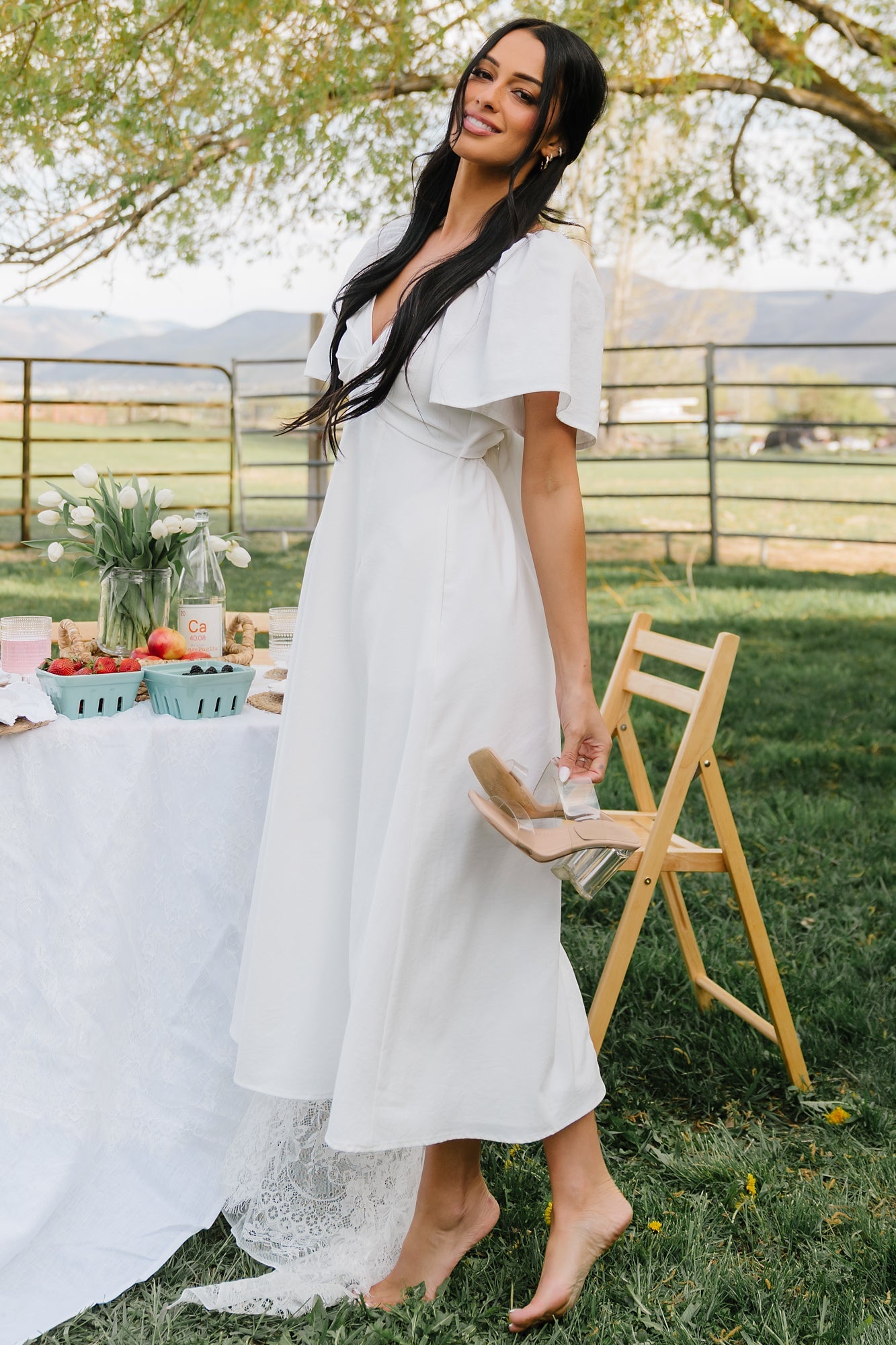Baltic Born - Indie Back Tie Dress