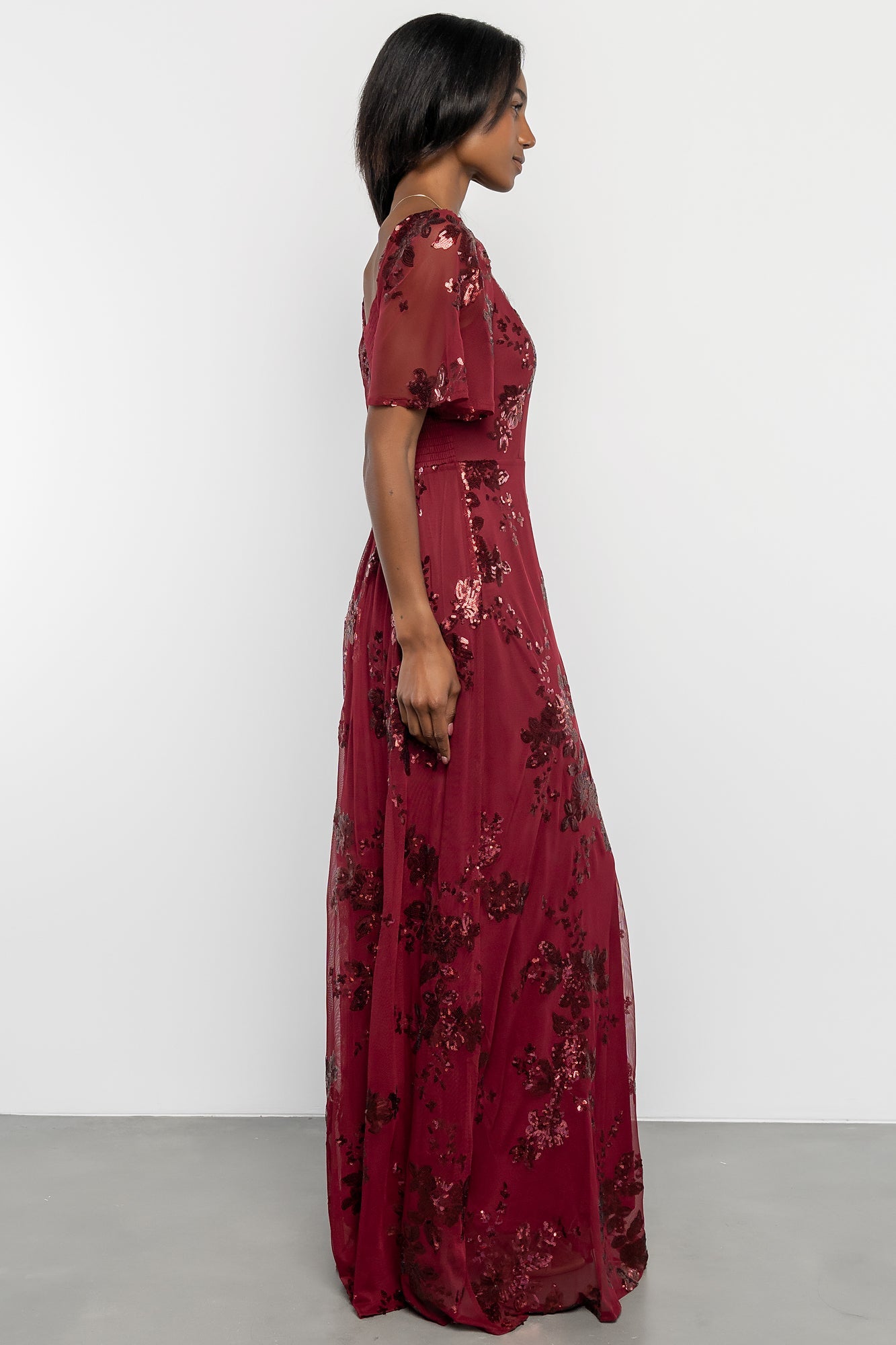 Baltic Born - Karina Sequin Maxi Dress