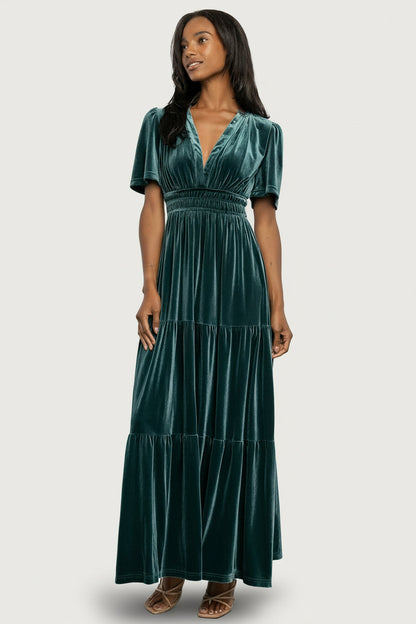 Baltic Born - Artemis Velvet Maxi Dress