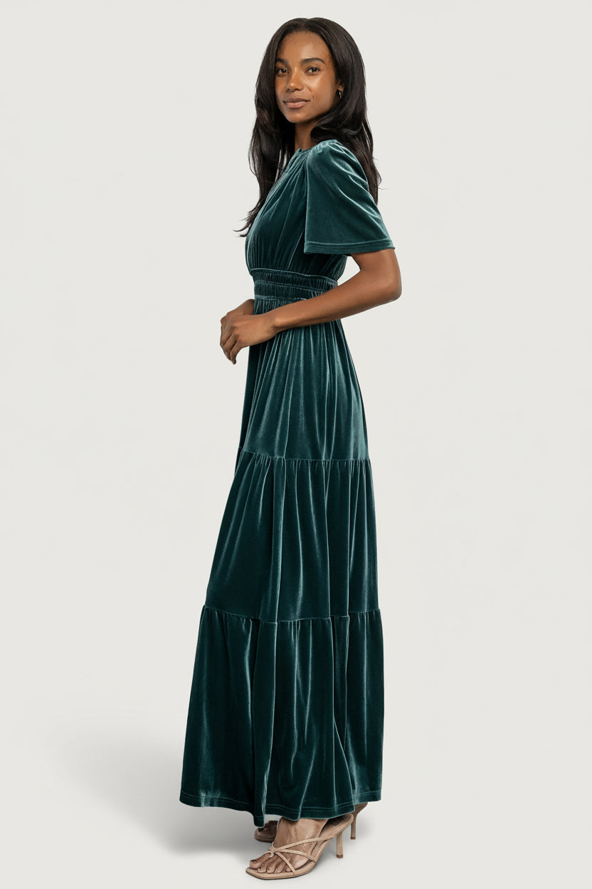 Baltic Born - Artemis Velvet Maxi Dress