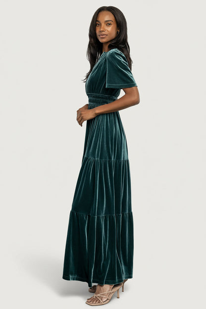 Baltic Born - Artemis Velvet Maxi Dress
