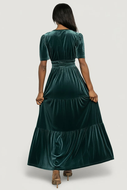 Baltic Born - Artemis Velvet Maxi Dress