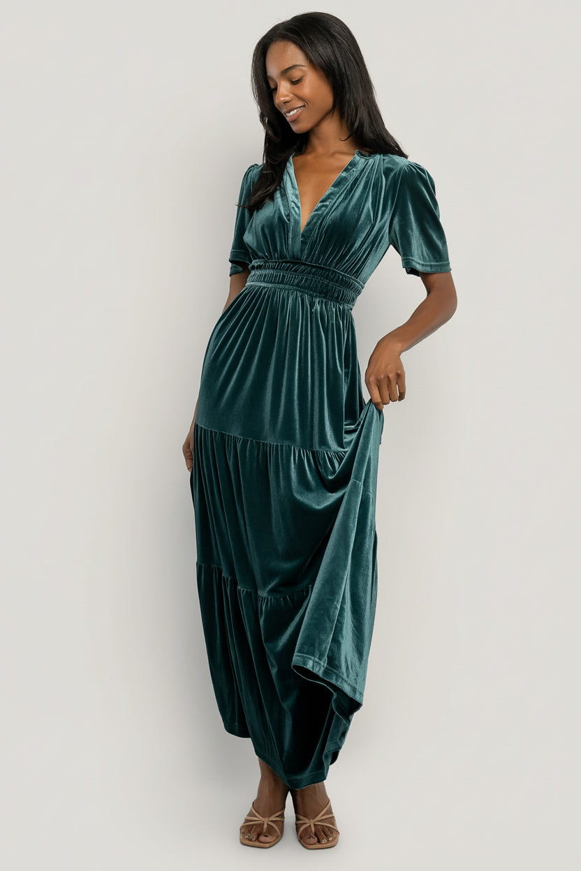 Baltic Born - Artemis Velvet Maxi Dress