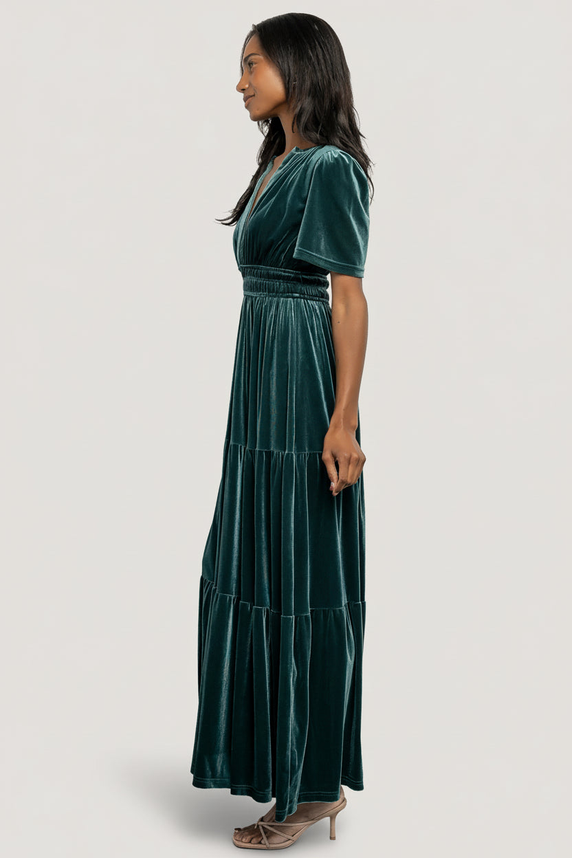 Baltic Born - Artemis Velvet Maxi Dress