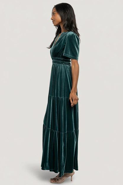 Baltic Born - Artemis Velvet Maxi Dress