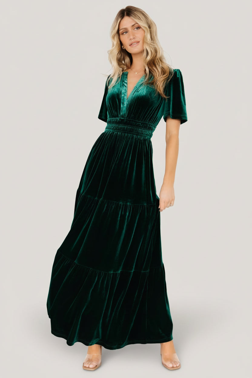 Baltic Born - Artemis Velvet Maxi Dress