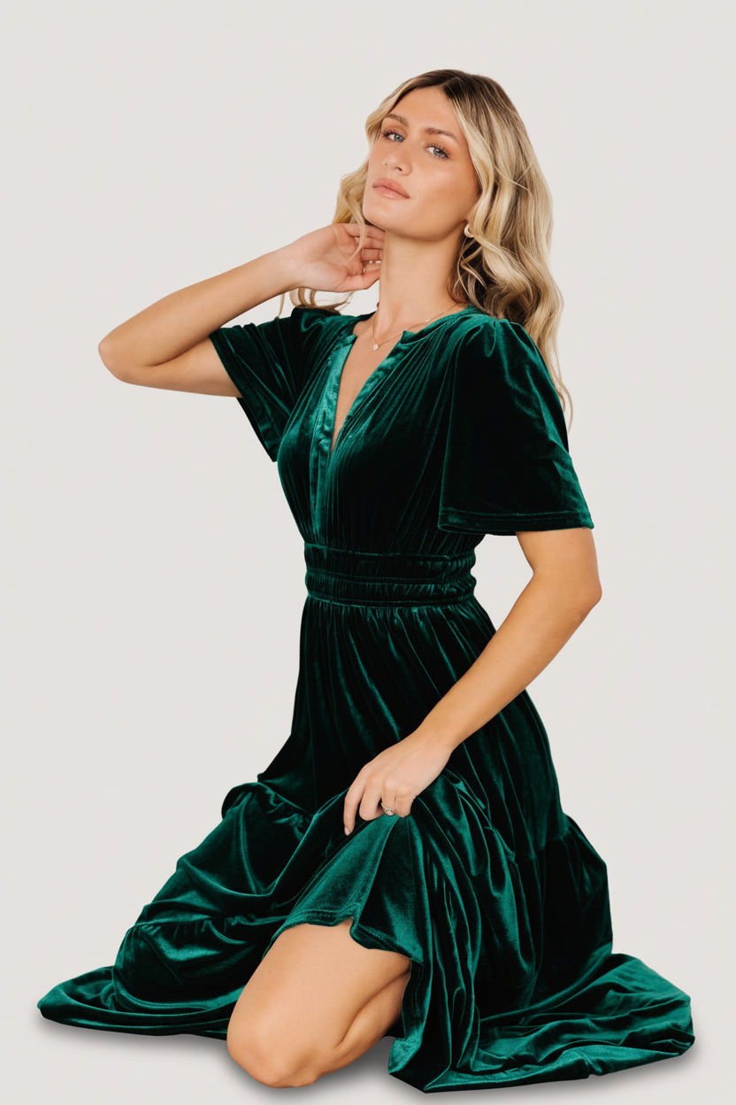 Baltic Born - Artemis Velvet Maxi Dress