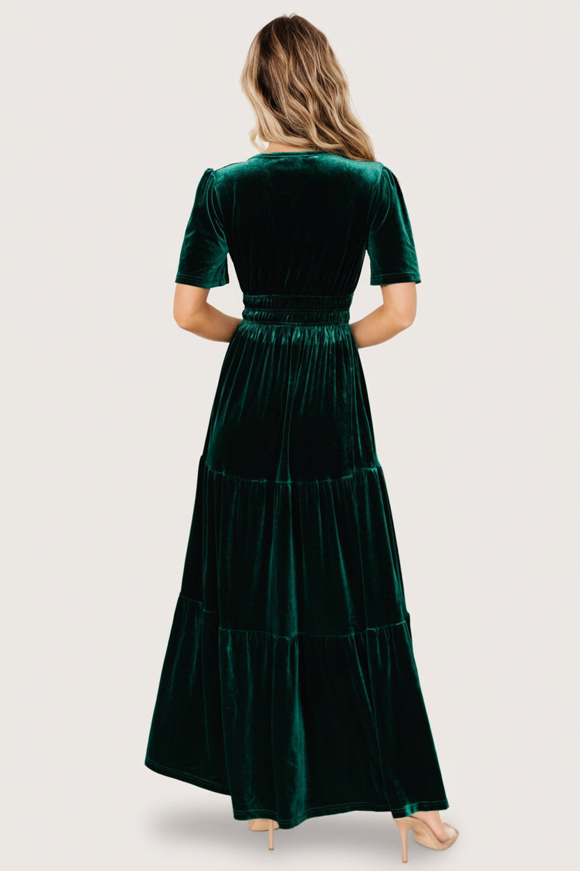 Baltic Born - Artemis Velvet Maxi Dress