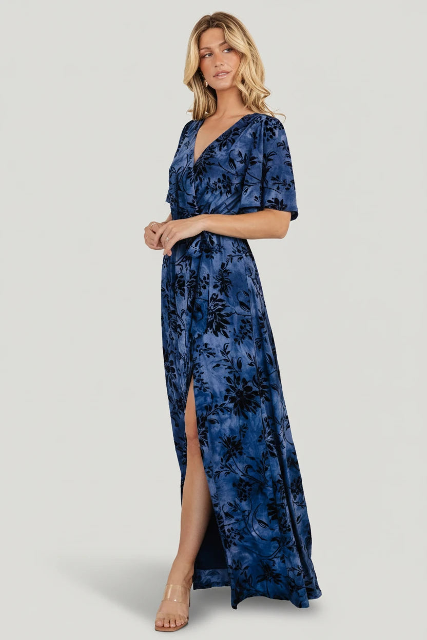 Baltic Born - Uma Velvet Maxi Dress