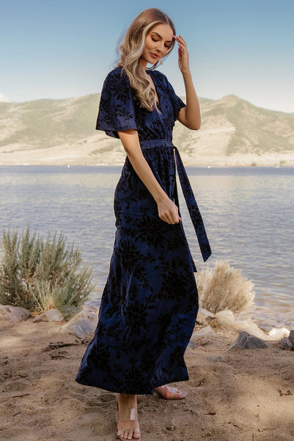 Baltic Born - Uma Velvet Maxi Dress