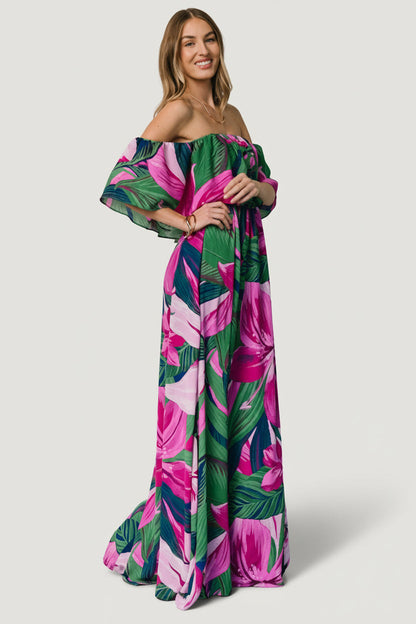 Baltic Born - Azalea Off Shoulder Maxi Dress