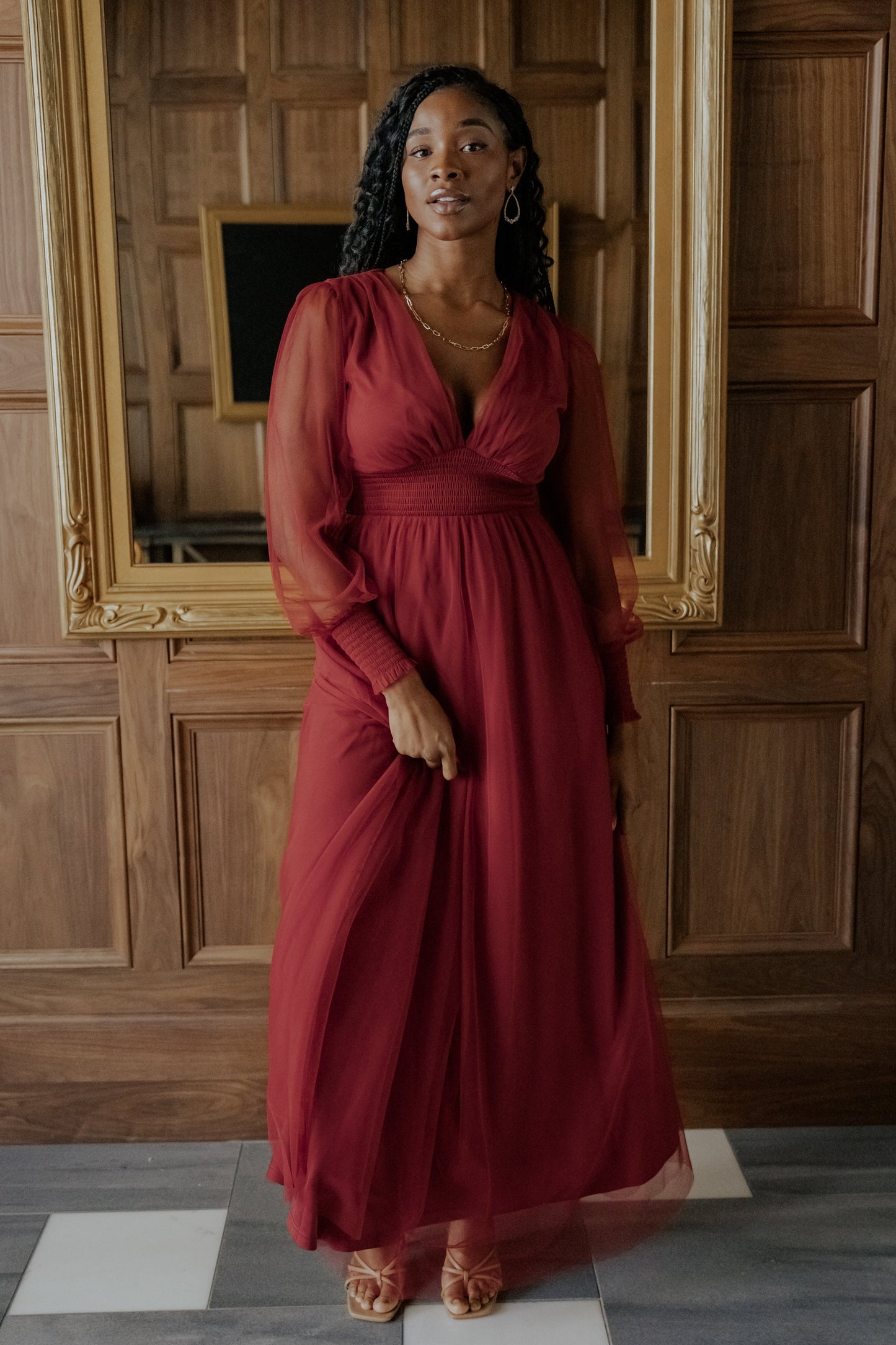 Baltic Born - Layla Tulle Maxi Dress