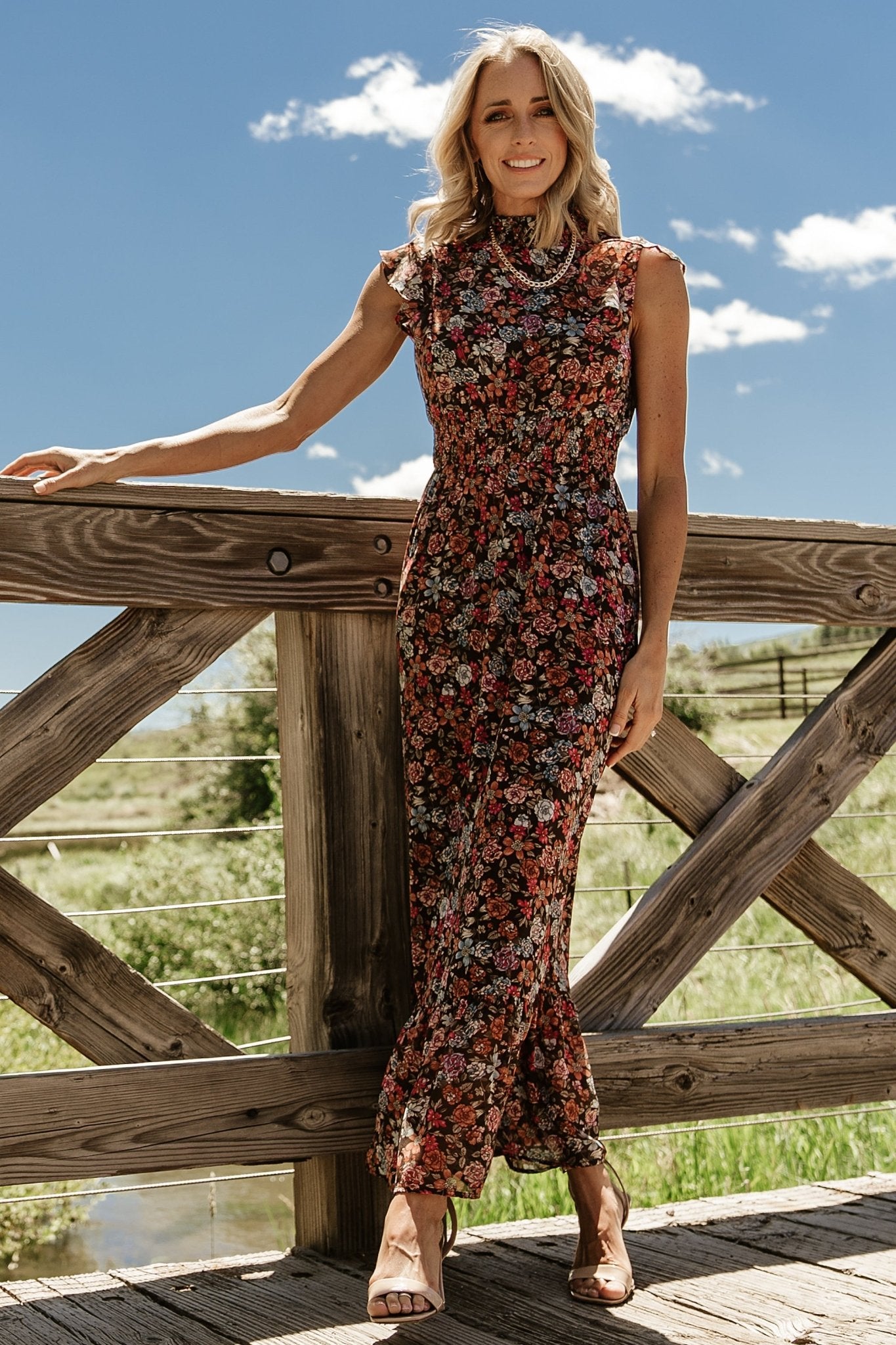 Baltic Born - Kearny Ruffle Maxi Dress