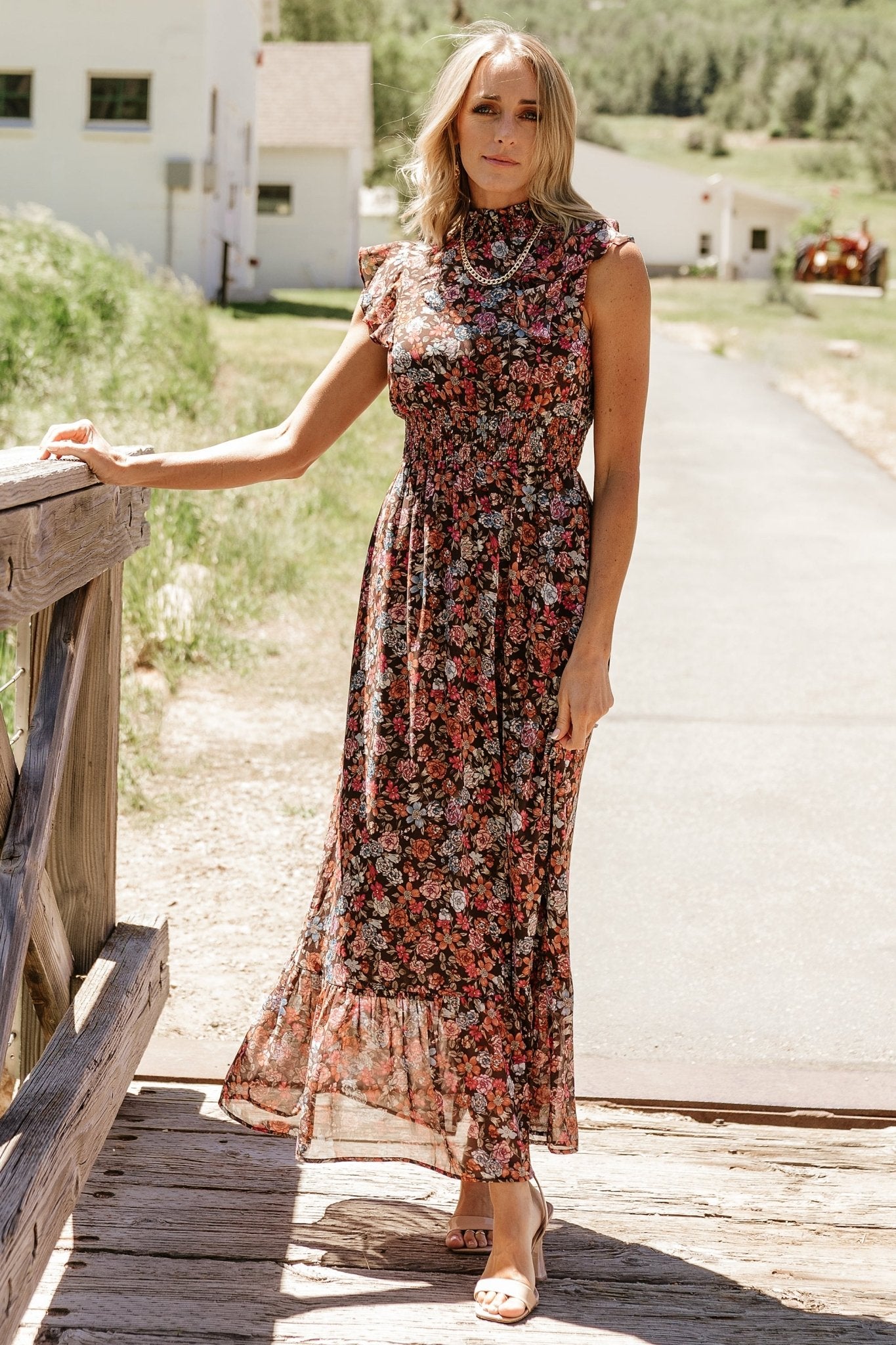 Baltic Born - Kearny Ruffle Maxi Dress