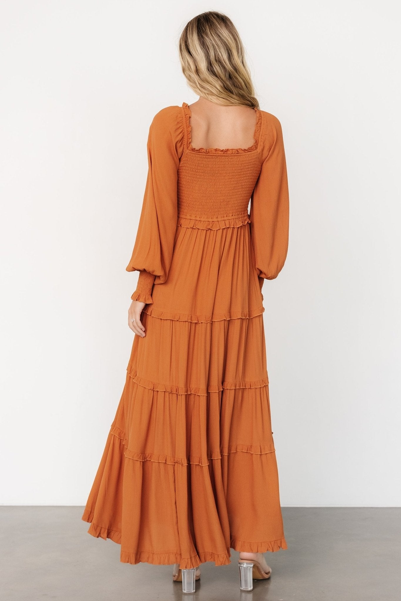 Baltic Born - Lana Smocked Maxi Dress