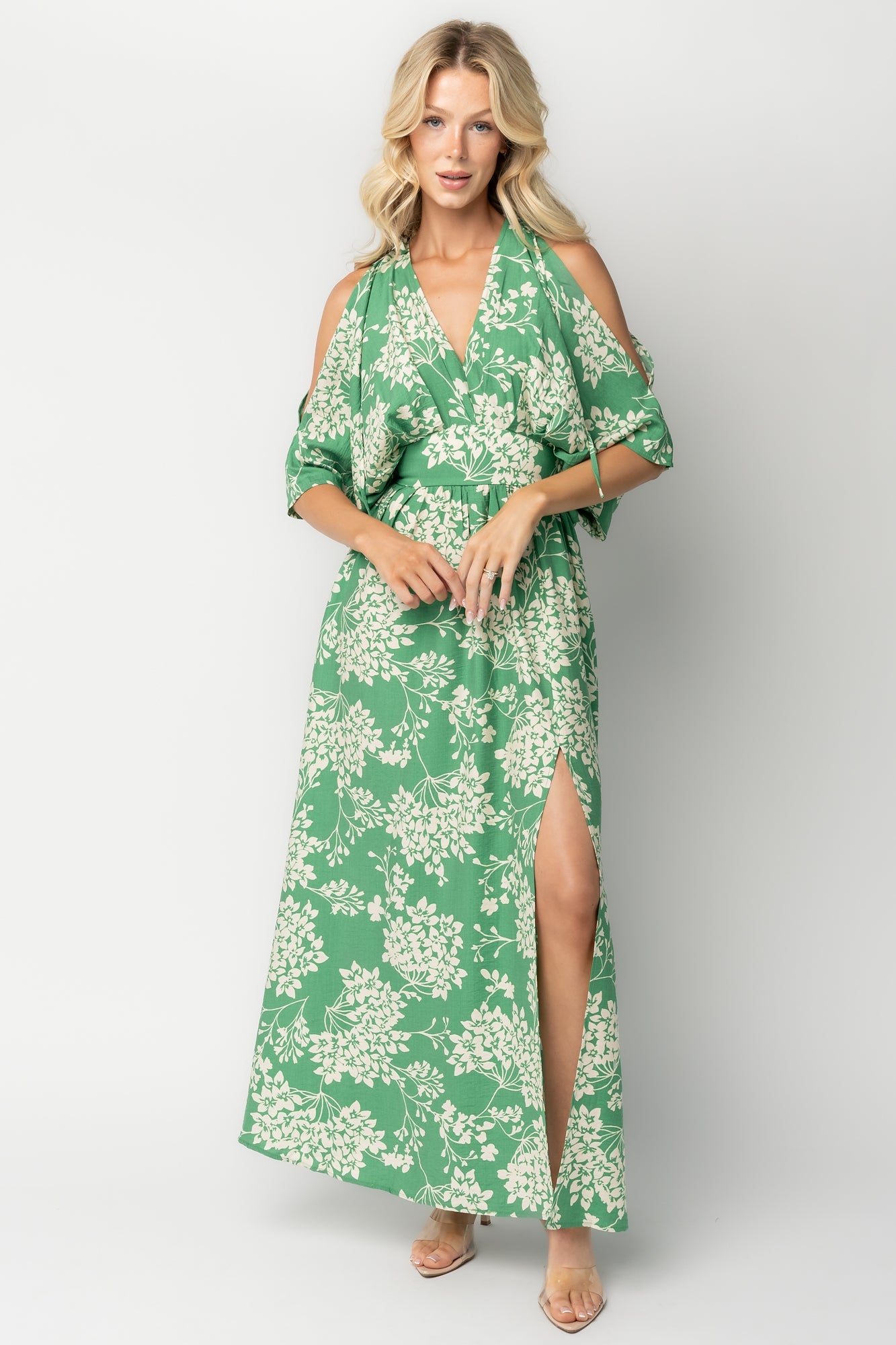 Baltic Born - Marzi Open Shoulder Maxi Dress