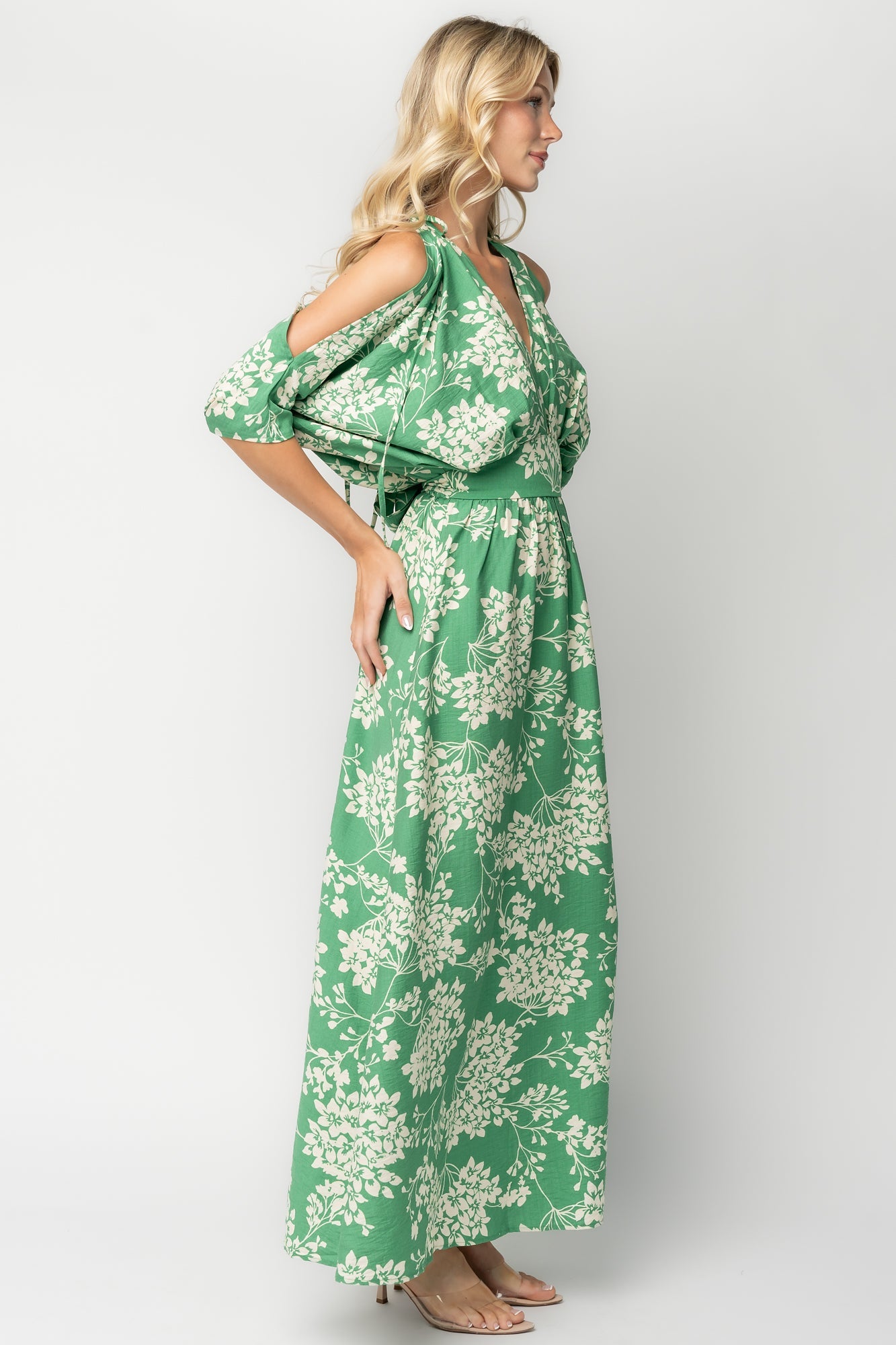 Baltic Born - Marzi Open Shoulder Maxi Dress