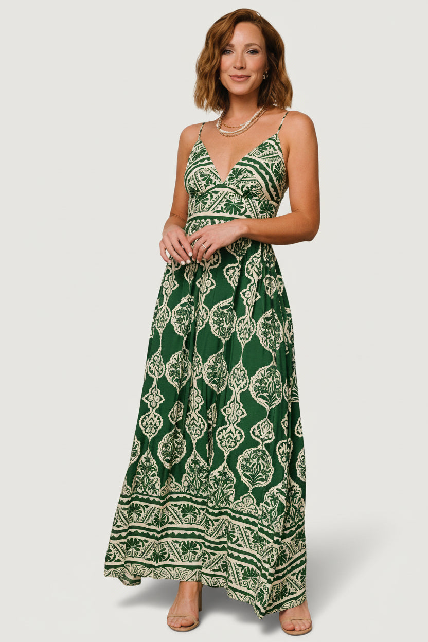 Baltic Born - Davinah V Neck Maxi Dress