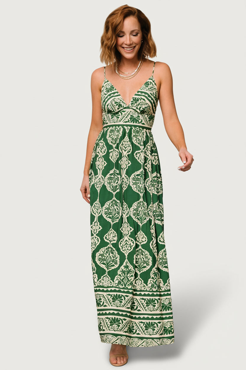 Baltic Born - Davinah V Neck Maxi Dress