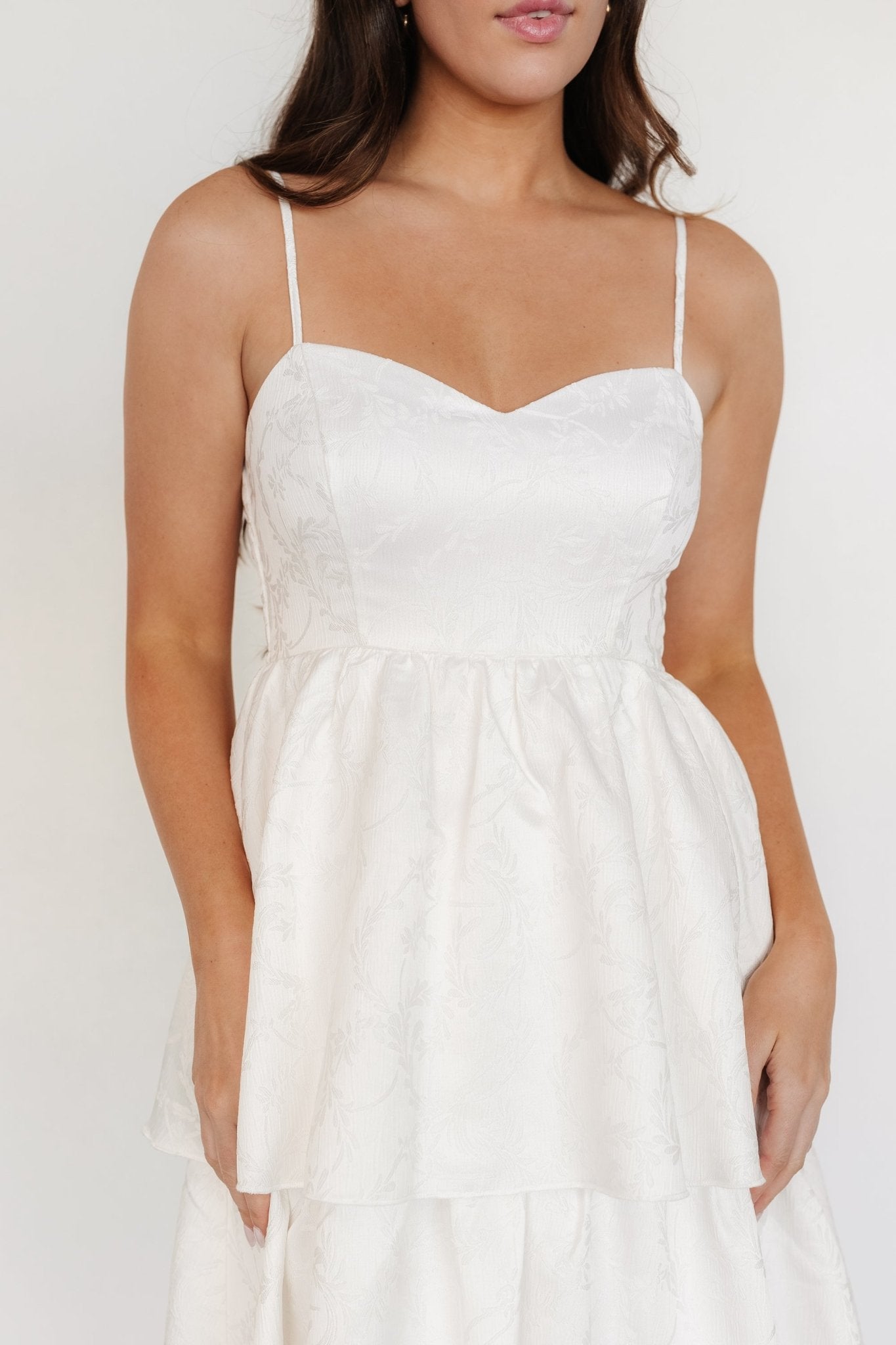 Baltic Born - Violetta Embossed Tiered Dress