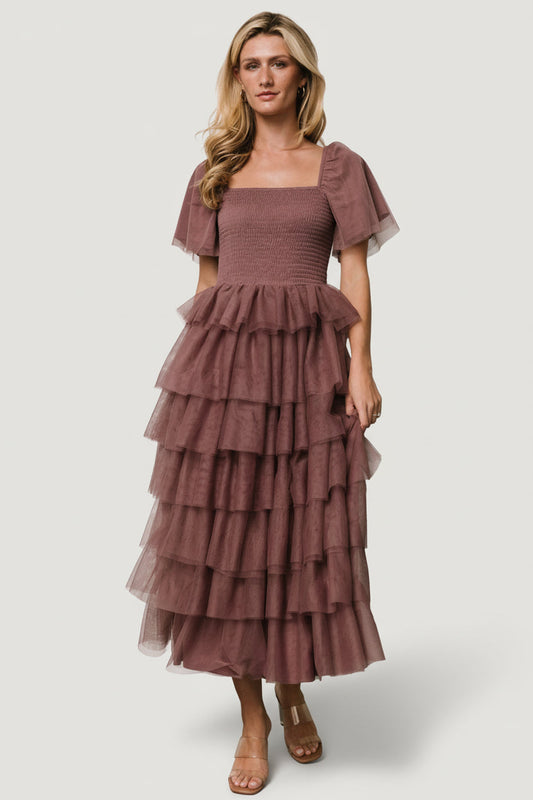 Baltic Born - Cherise Tulle Tiered Dress